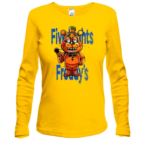 Женский лонгслив FNAF Freddy ART