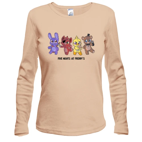 Женский лонгслив FNAF Toys (2)