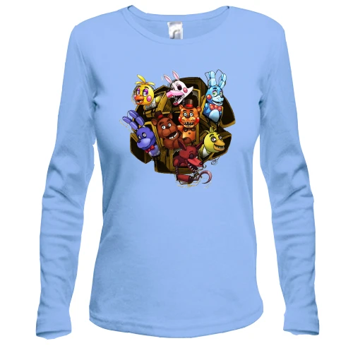 Женский лонгслив FNAF Toys ART