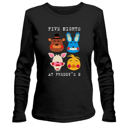 Женский лонгслив FNAF 2