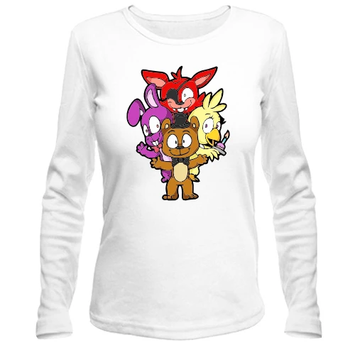 Женский лонгслив FNAF Игрушки