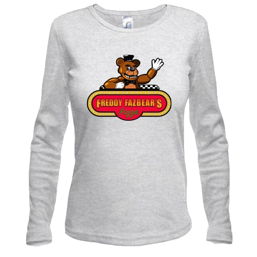 Женский лонгслив Freddy Fazbear`s Pizza