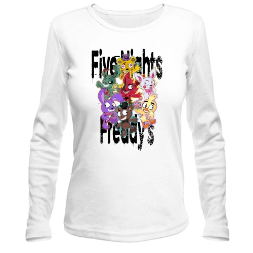 Женский лонгслив Five Nights (Игрушки) 2