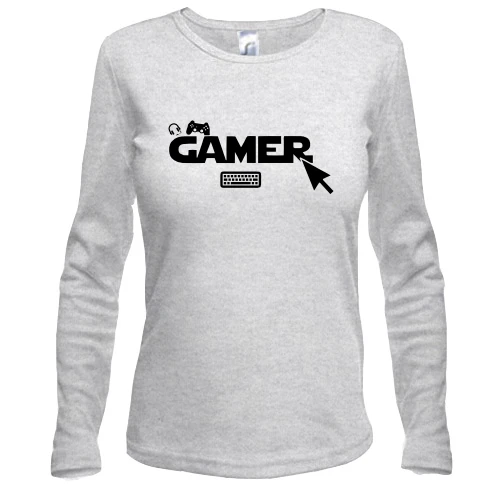 Жіночий лонгслів Gamer (2)
