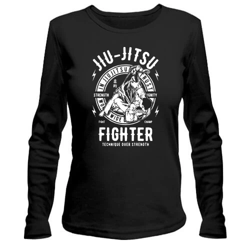 Жіночий лонгслів Jiu-Jitsu Fught Champ