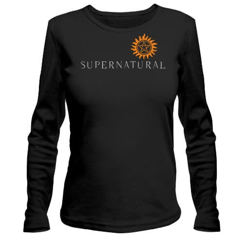 Женский лонгслив Supernatural