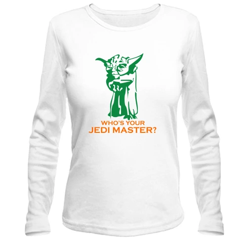 Женский лонгслив Yoda