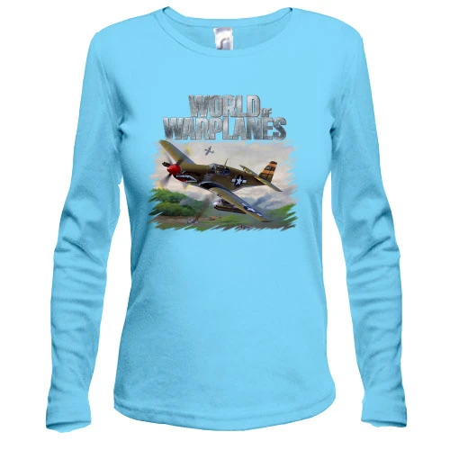 Женский лонгслив World of Warplanes