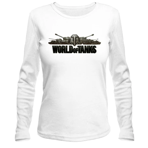 Женский лонгслив, Черный, World of Tanks
