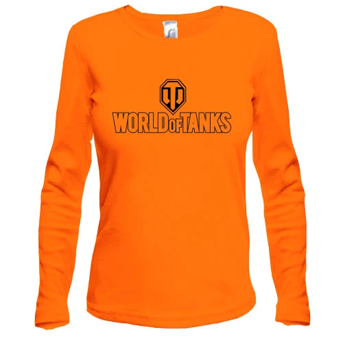 Женский лонгслив с логотипом World of Tanks
