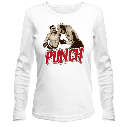 Женский лонгслив MMA Punch