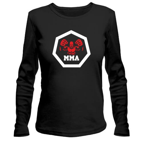 Женский лонгслив MMA (Знак)