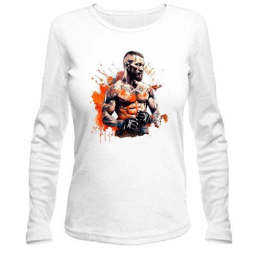 Женский лонгслив Боец MMA