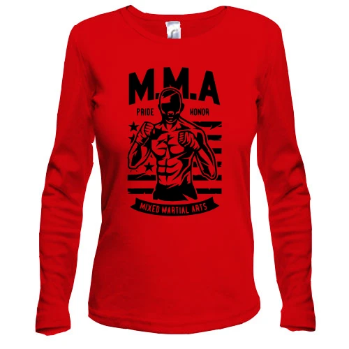 Женский лонгслив MMA - Pride - Honor