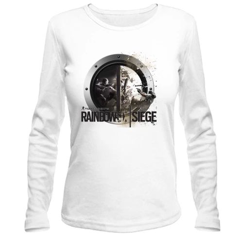 Женский лонгслив, Белый, Tom Clancy’s Rainbow Six Siege