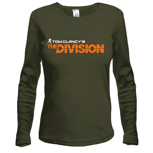 Женский лонгслив, Хаки, Tom Clancy's The Division Logo