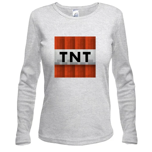 Женский лонгслив Minecraft TNT