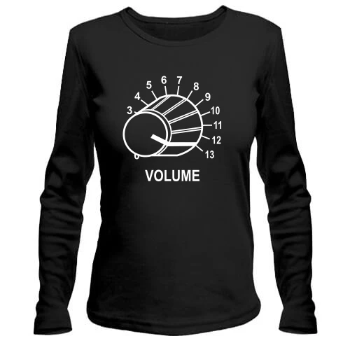Женский лонгслив Volume - крутилка
