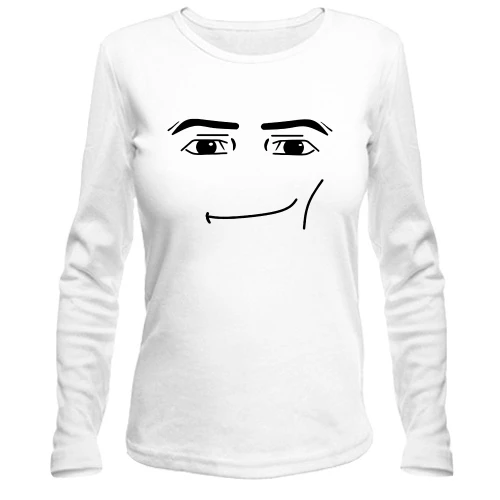 Жіночий лонгслів Roblox - Gigachad face