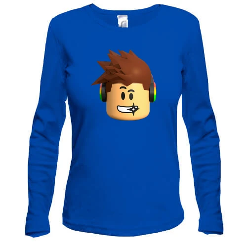 Жіночий лонгслів Roblox face