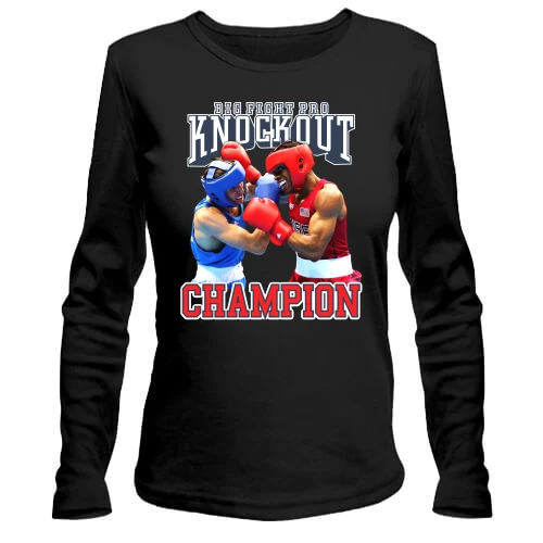 Женский лонгслив Big Fight Pro Knockout