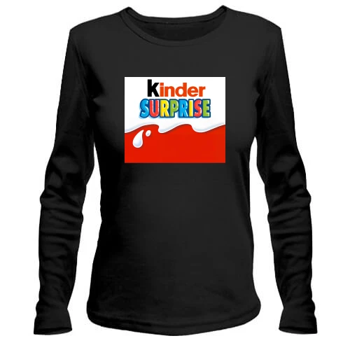 Жіночий лонгслів Kinder Surprise (2)