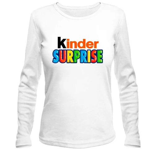 Жіночий лонгслів Kinder Surprise