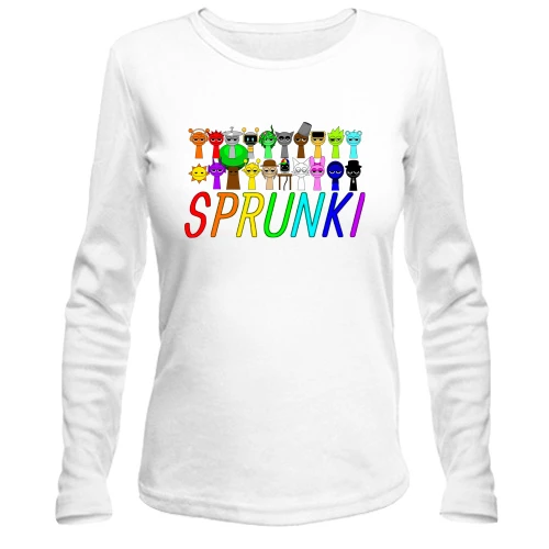 Женский лонгслив Sprunki