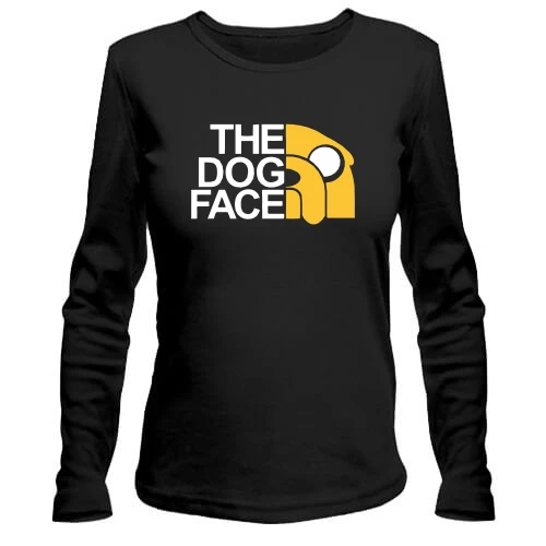 Женский лонгслив The Dog Face