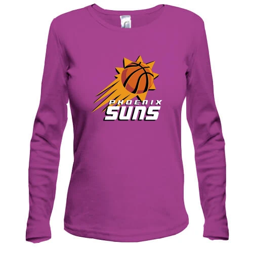 Женский лонгслив с эмблемой Phoenix Suns в виде солнца