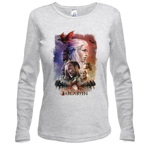 Жіночий лонгслів Targaryen Team
