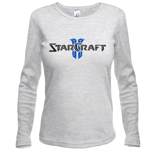 Женский лонгслив, Зеленый, Starcraft 2 (1)