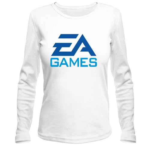 Женский лонгслив, Белый, EA Games