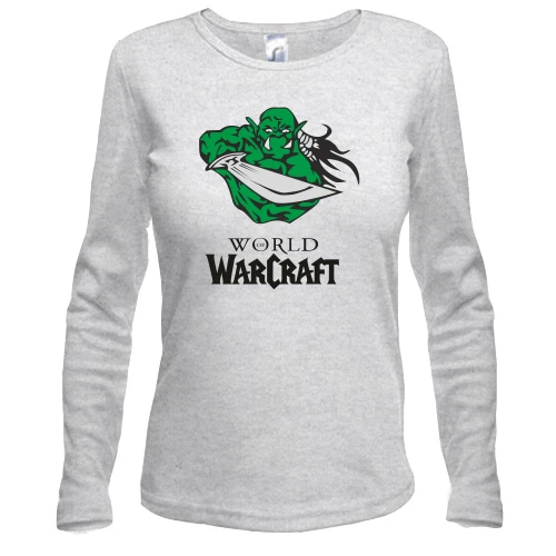 Женский лонгслив WoW Orc
