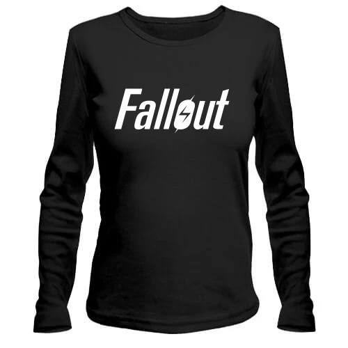 Женский лонгслив, Черный, Fallout