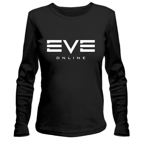 Женский лонгслив, Черный, EVE online