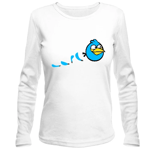 Женский лонгслив Blue bird