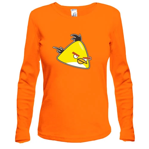 Женский лонгслив Yellow bird 2