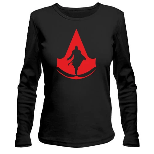 Женский лонгслив Assassins Creed (контур)