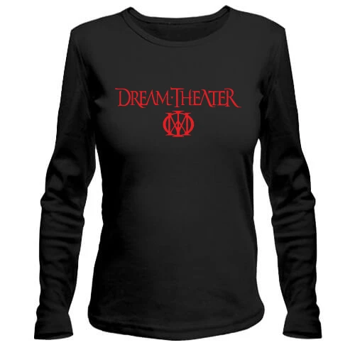 Женский лонгслив, Черный, Dream Theater