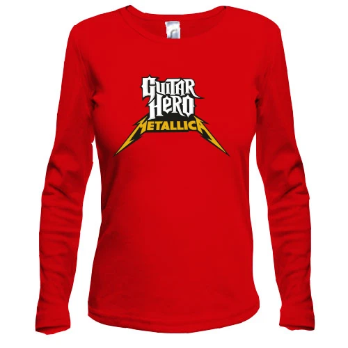 Женский лонгслив Guitar Hero Metallica