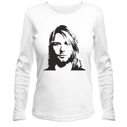 Женский лонгслив Nirvana (Kurt Cobain) 2