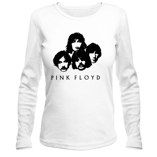 Женский лонгслив Pink Floyd (лица)