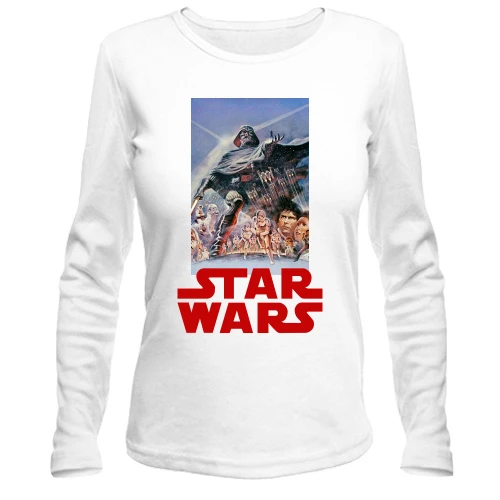 Жіночий лонгслів Star Wars poster (3)