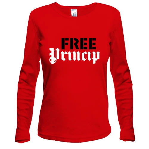 Женский лонгслив Free Princip