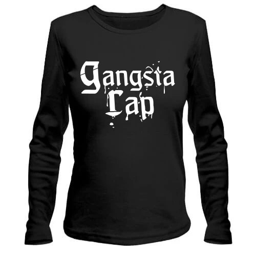 Женский лонгслив Gangsta Rap