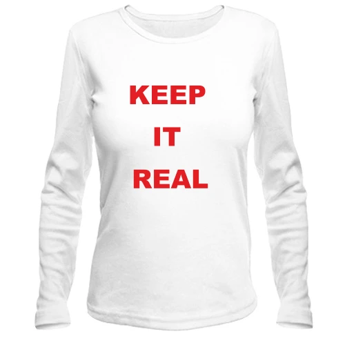 Женский лонгслив Keep It Real
