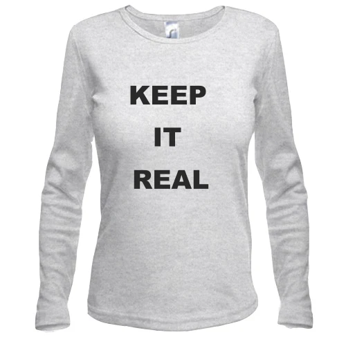 Женский лонгслив Keep It Real 2