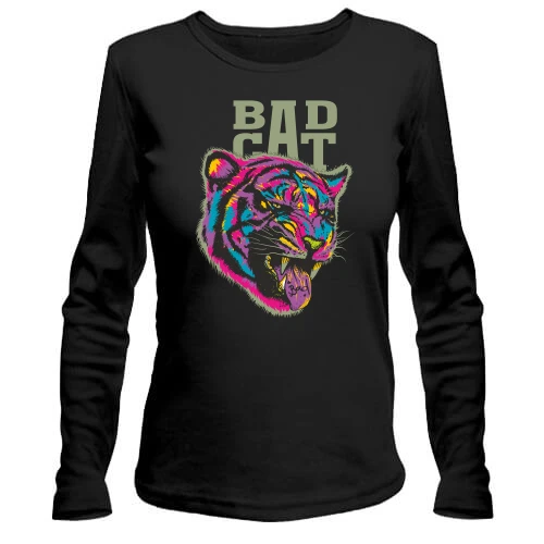 Жіночий лонгслів Bad Cat