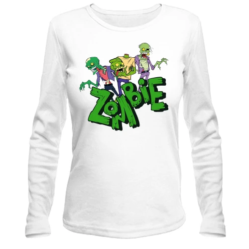 Женский лонгслив Zombie